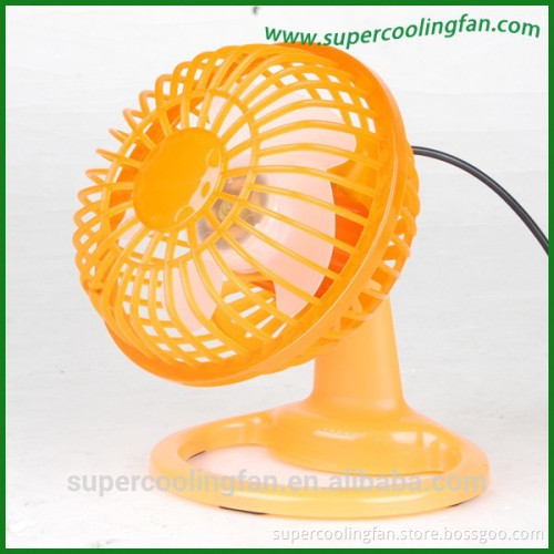 4" plastic usb desk fan, promotional gift fan, USB electric desk fan